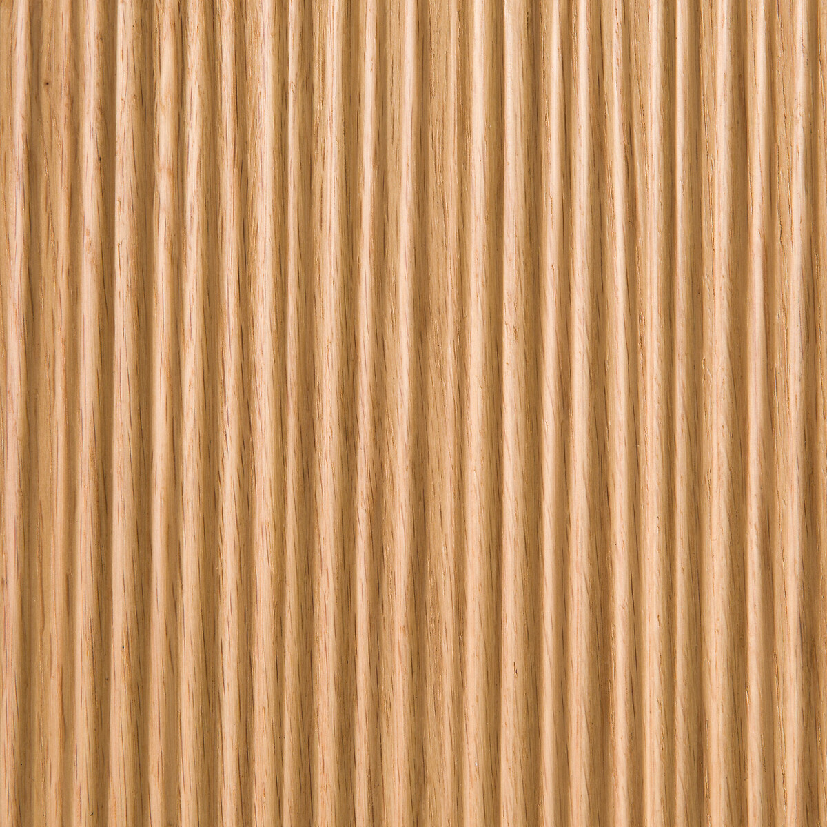 Mueble de almacenamiento cerrado, en roble y chapado, Mikube roble natural, AM.PM