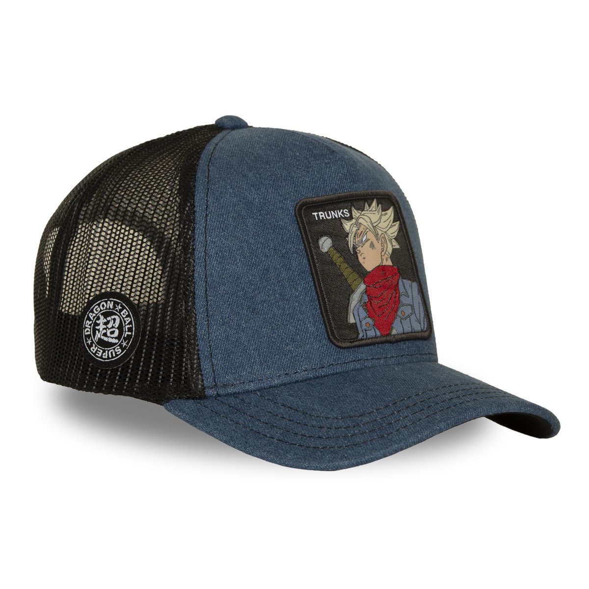 Casquette trucker Dragon Ball Super bleu/noir/rouge/jaune/vert/blanc, CAPSLAB