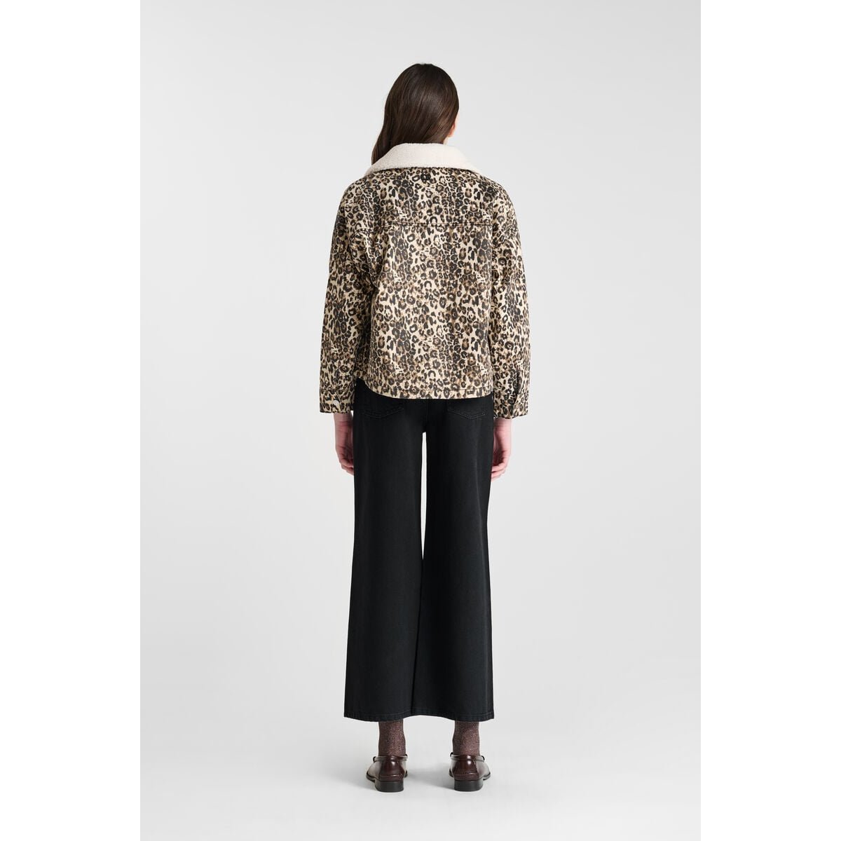 Veste HILDEGI leopard, LE TEMPS DES CERISES