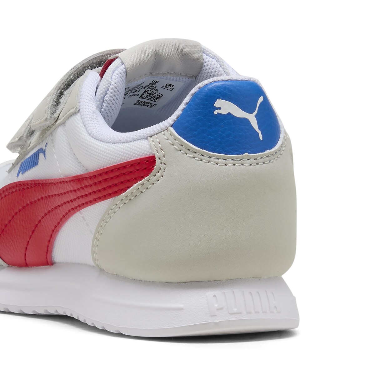 Sneakers R78 Lightwind wit/rood/grijs, PUMA