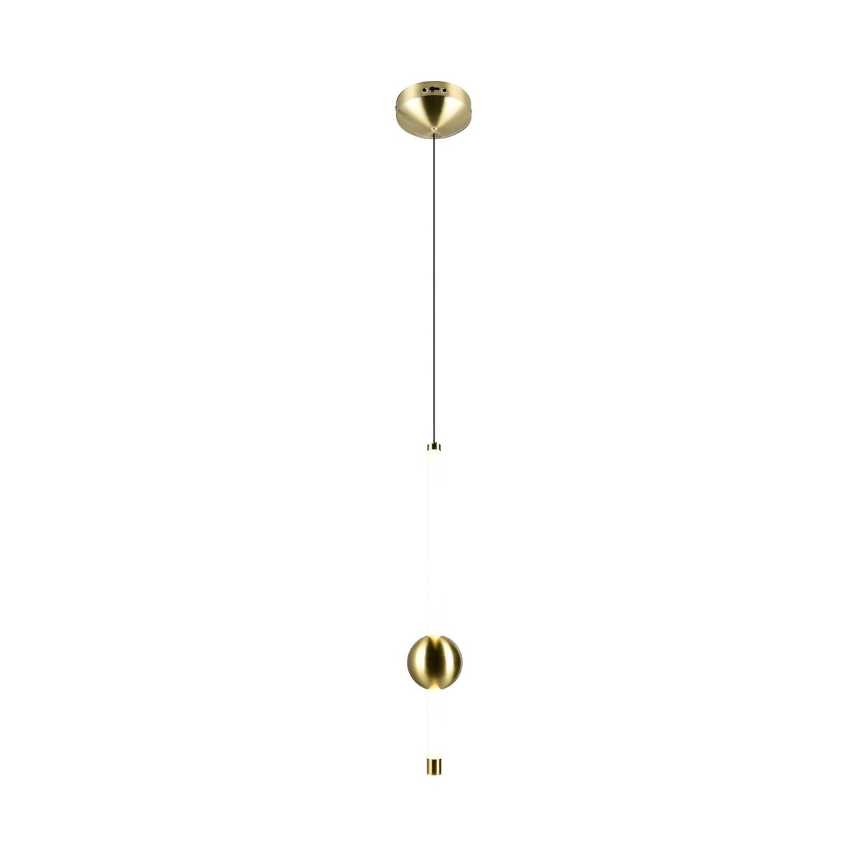 Suspensão Melita, da Trio Lighting dourado, TRIO LIGHTING