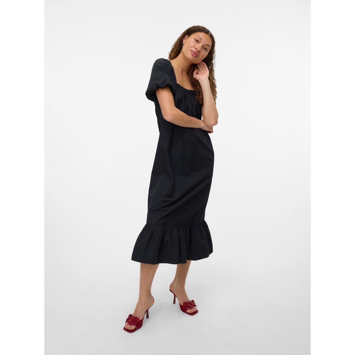 Robe noire - black, VERO MODA