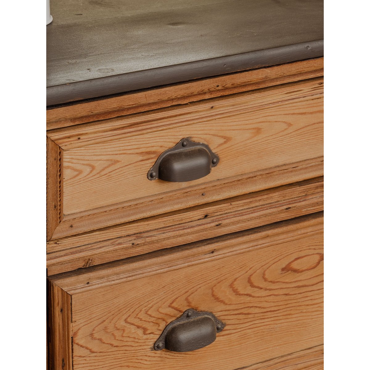 Commode en bois Garance N°641 - Bon état bois foncé, DEBONGOUT