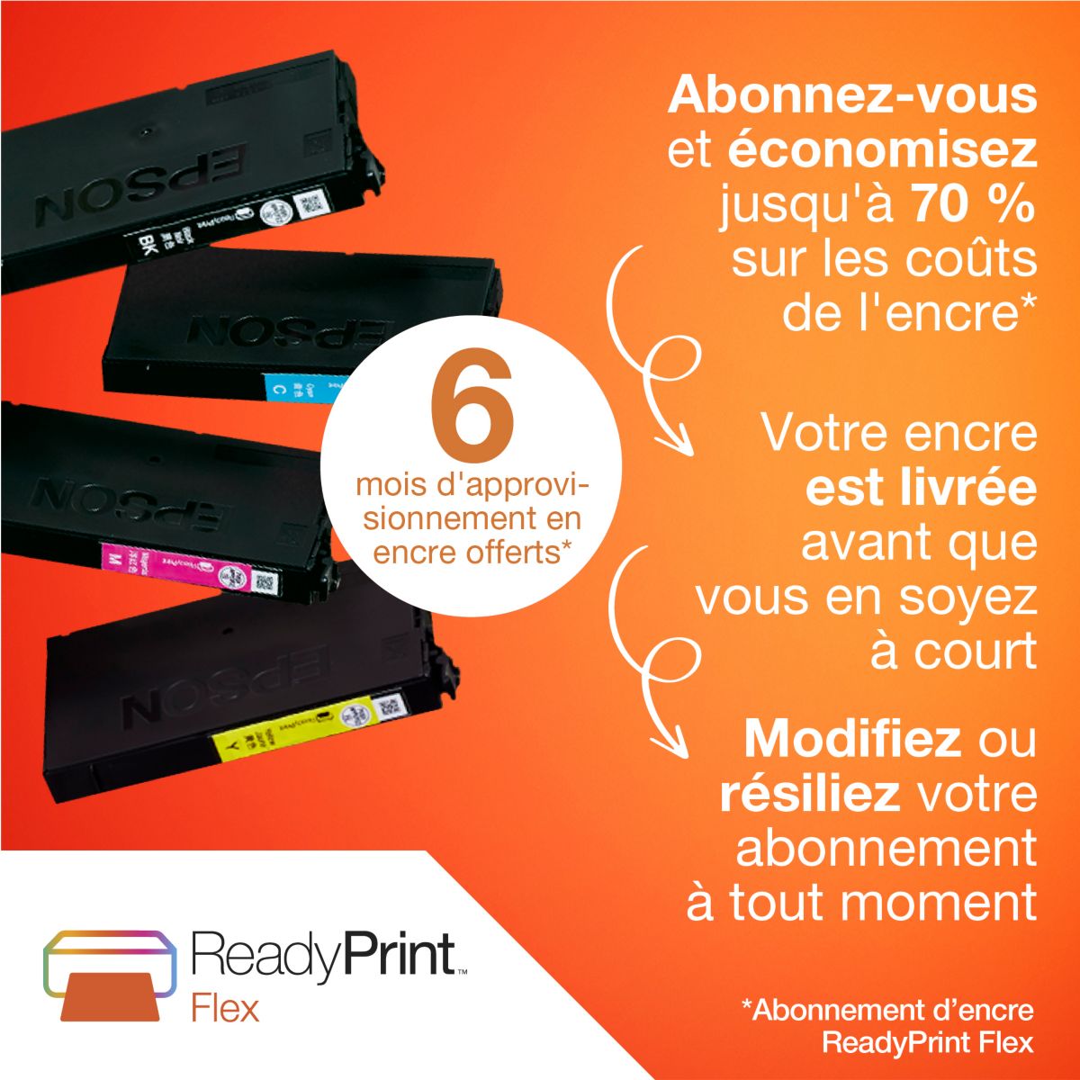 Imprimante jet d'encre WorkForce WF-2950DWF couleur unique, EPSON