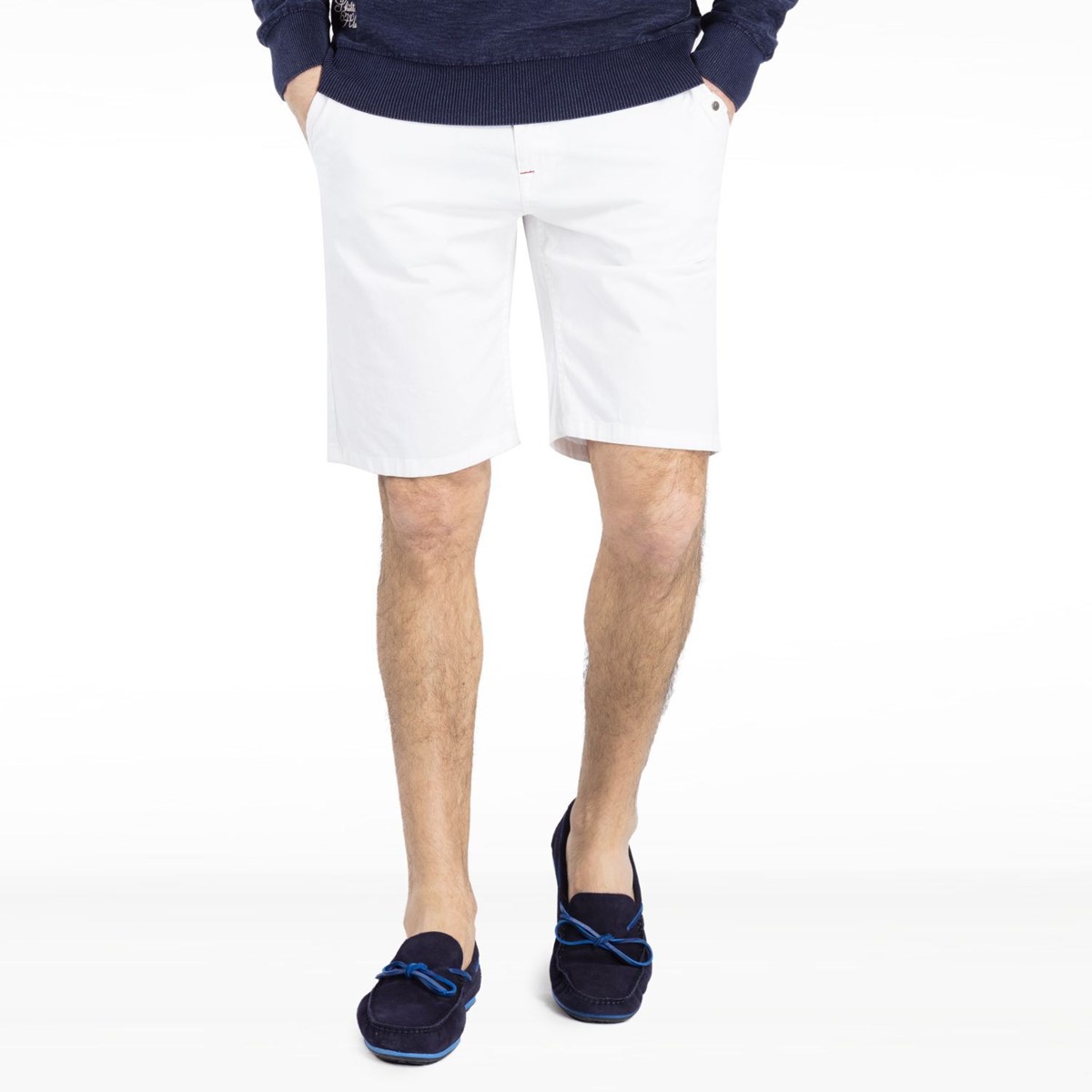Bermuda class coupe droite jaune, SHILTON