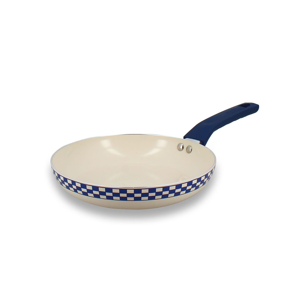 Poêle 20cm en aluminium recyclé, GINETTE bleu, MENASTYL