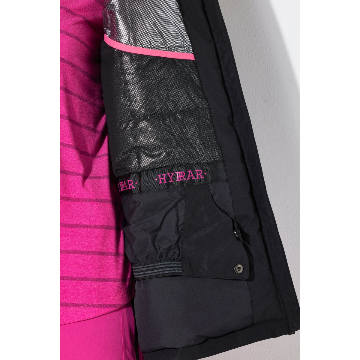 Veste technique HYPRAR imperméable noir, ULLA POPKEN