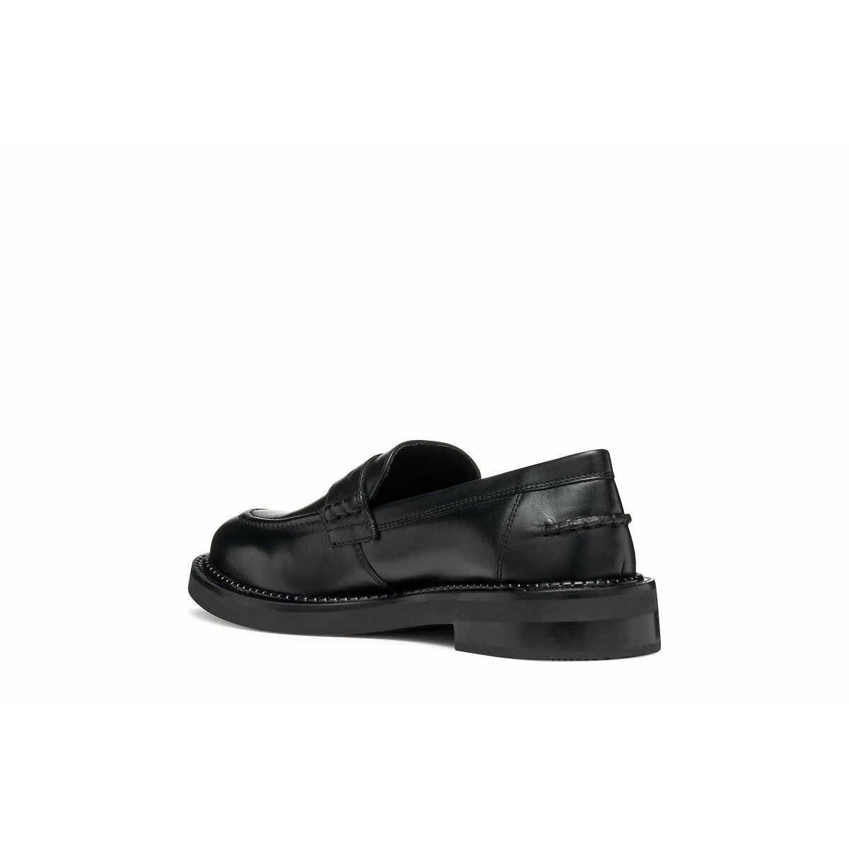 Mocassins en cuir Serilda noir, GEOX