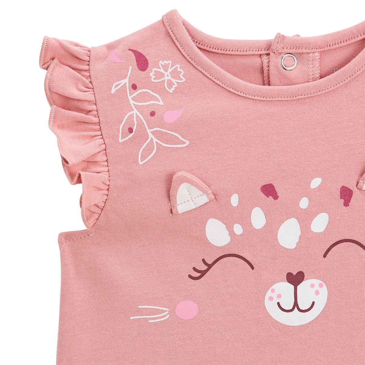 Pyjama short enfant 2 pièces Arizona rose, PETIT BEGUIN