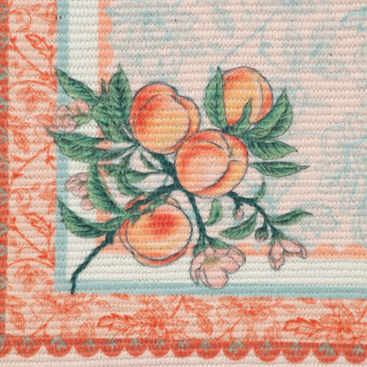 Anemone Peaches Indoor/Outdoor Table Runner multi-coloured, FURN.