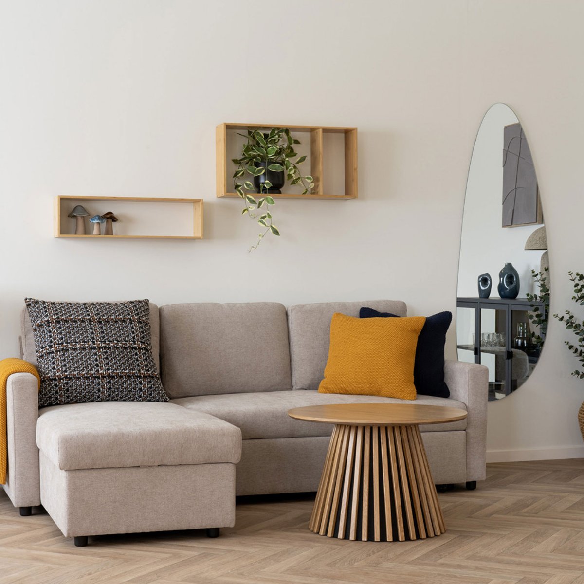 Miroir organique 57x160cm- PAGANI transparent, HOUSE NORDIC