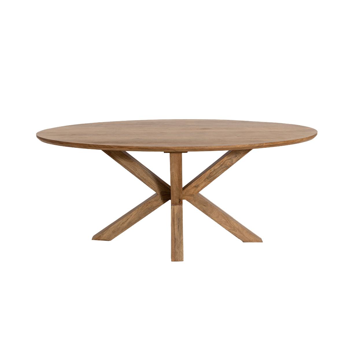 Table à manger en bois de manguier MALOÉ bois clair, MADE IN MEUBLES 