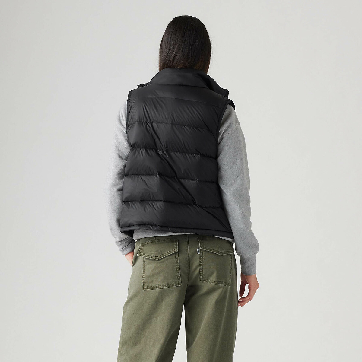 High Neck Padded Gilet black, LEVI'S