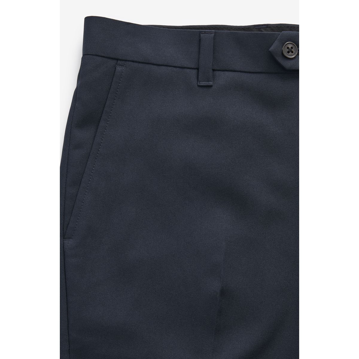 Pantalon habillé sans pinces bleu marine, NEXT