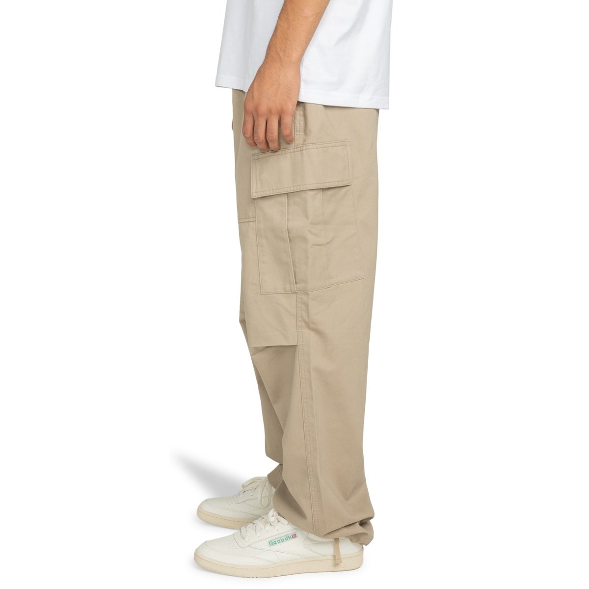 Pantalon cargo BIG CARGO beige aluminum, ELEMENT