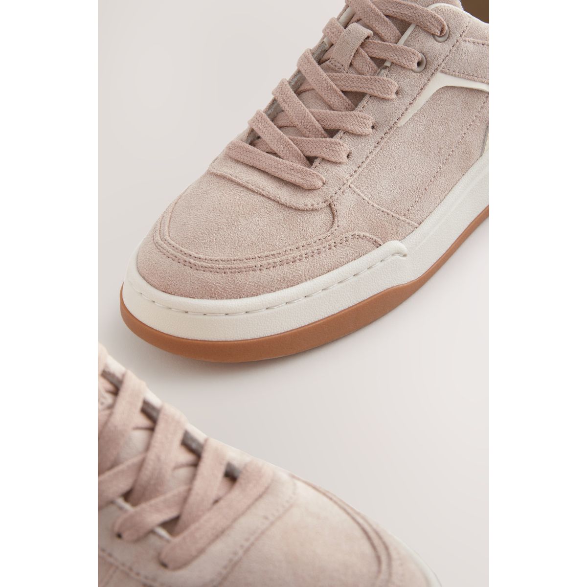 Baskets forever comfort® à lacets style rétro rose blush, NEXT