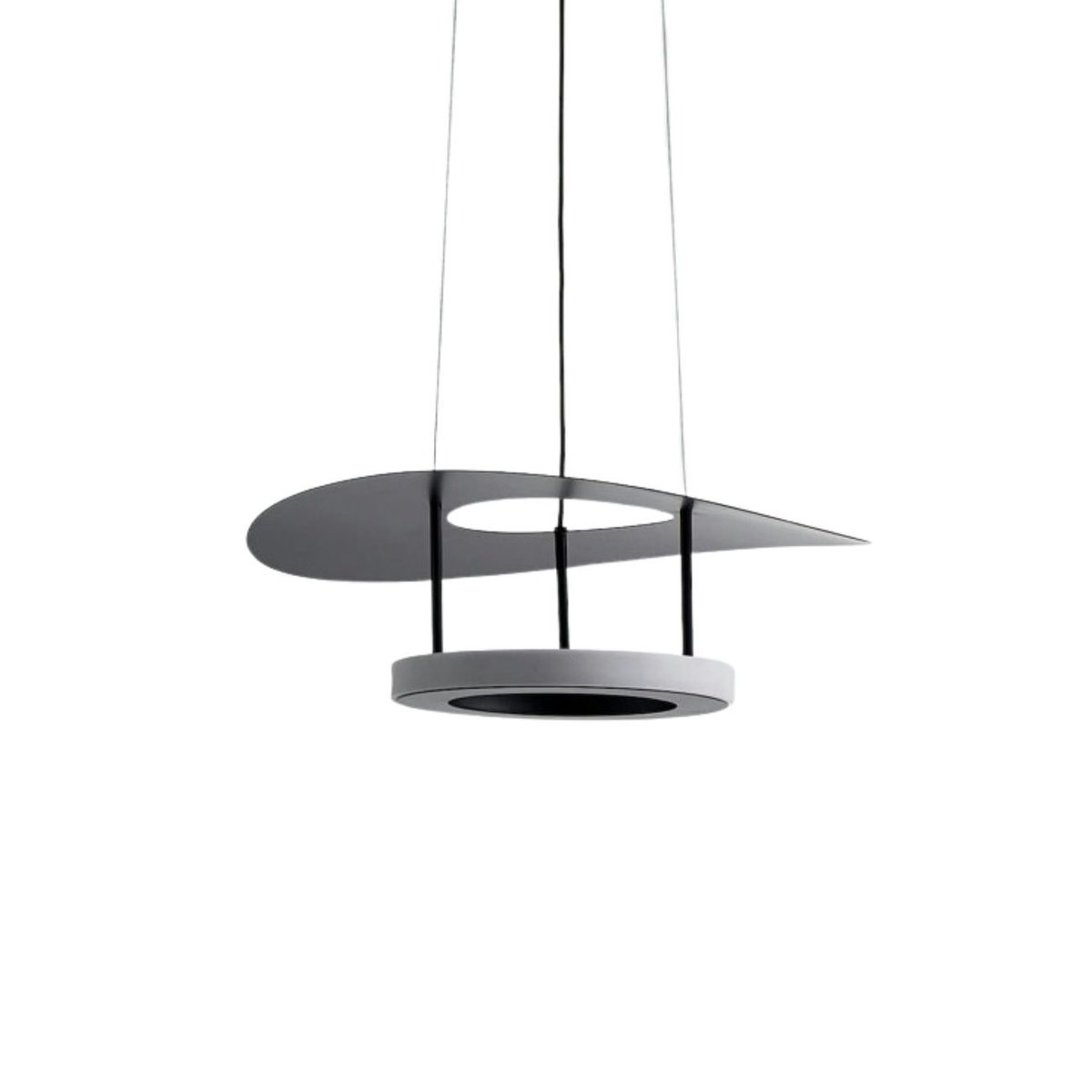 Suspension LED à Forme Aérienne - ONIL noir, KOSILUM