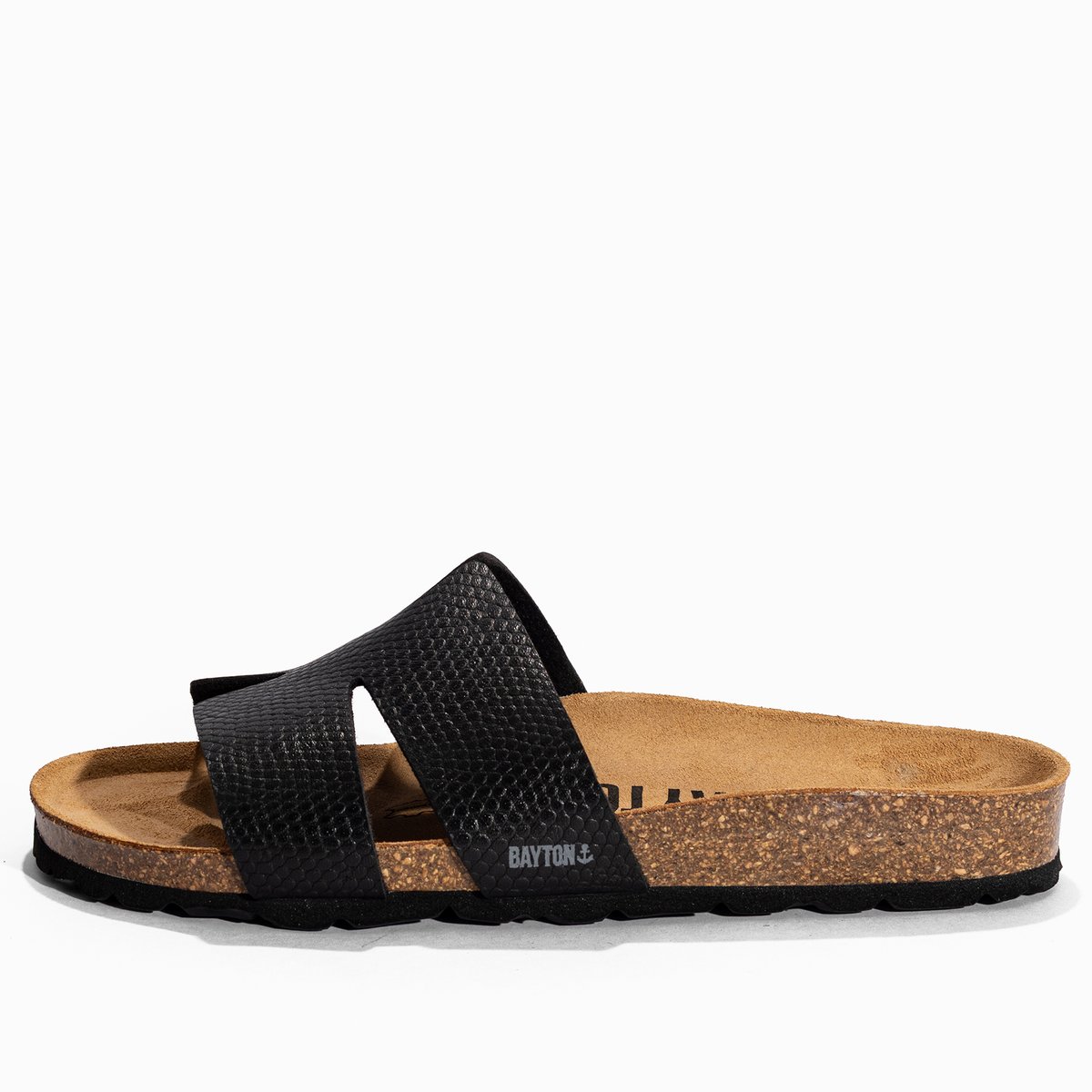 Sandales DJONE noir, BAYTON