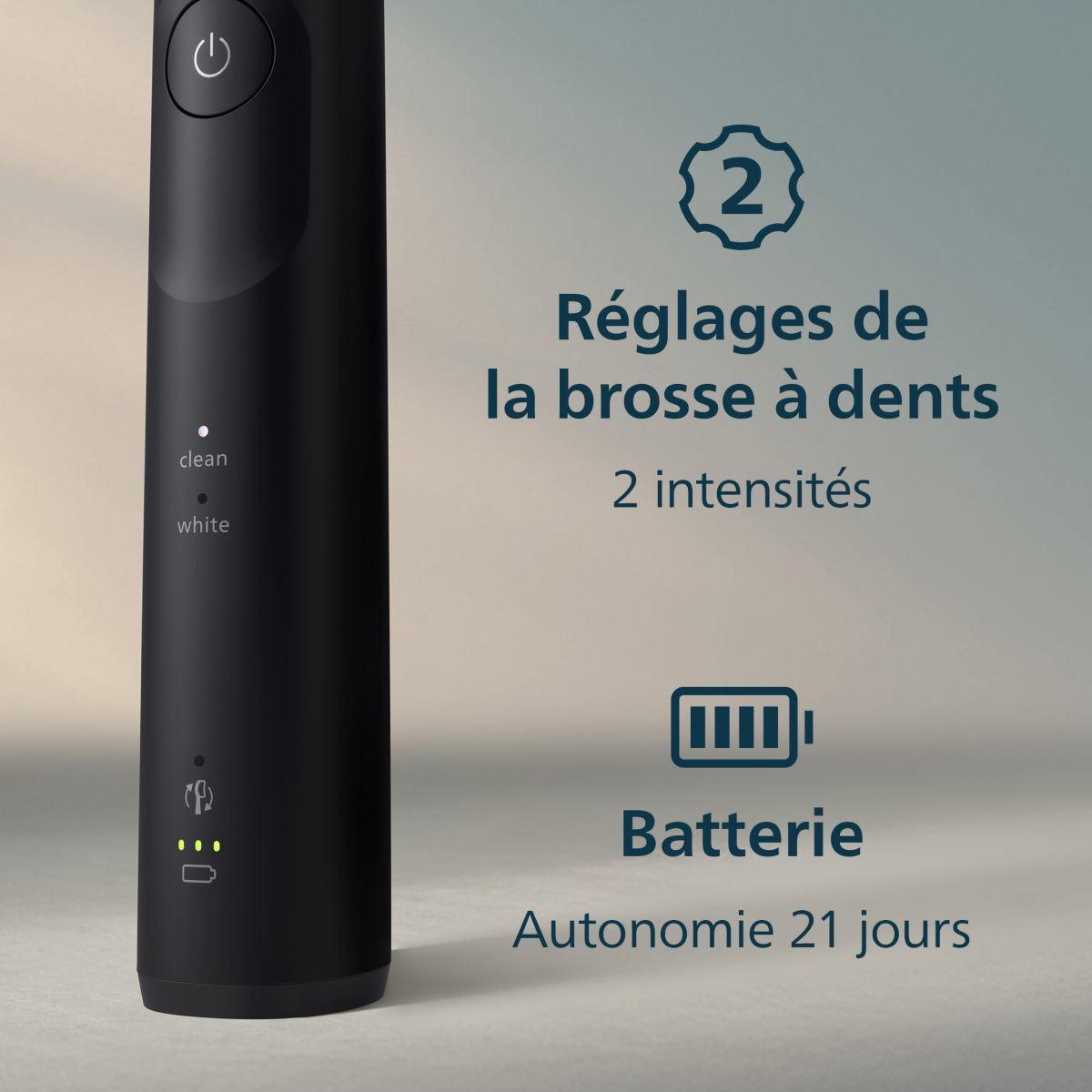 Brosse à dents électrique Sonicare 5500 series HX7111/01 couleur unique, PHILIPS