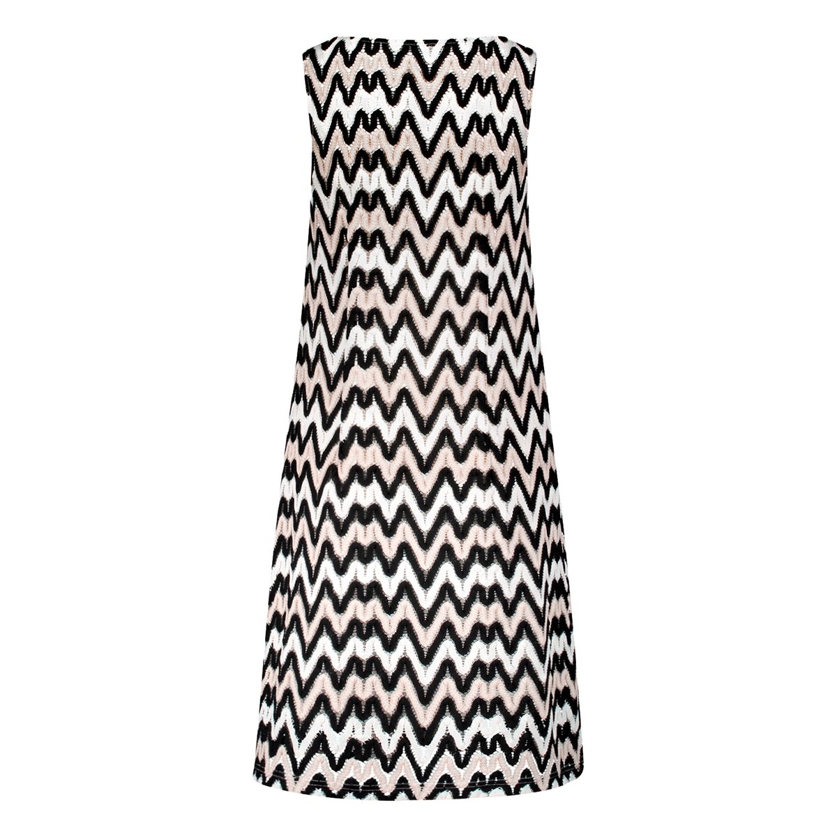 Robe droite sans manches noir/blanc, BETTY BARCLAY