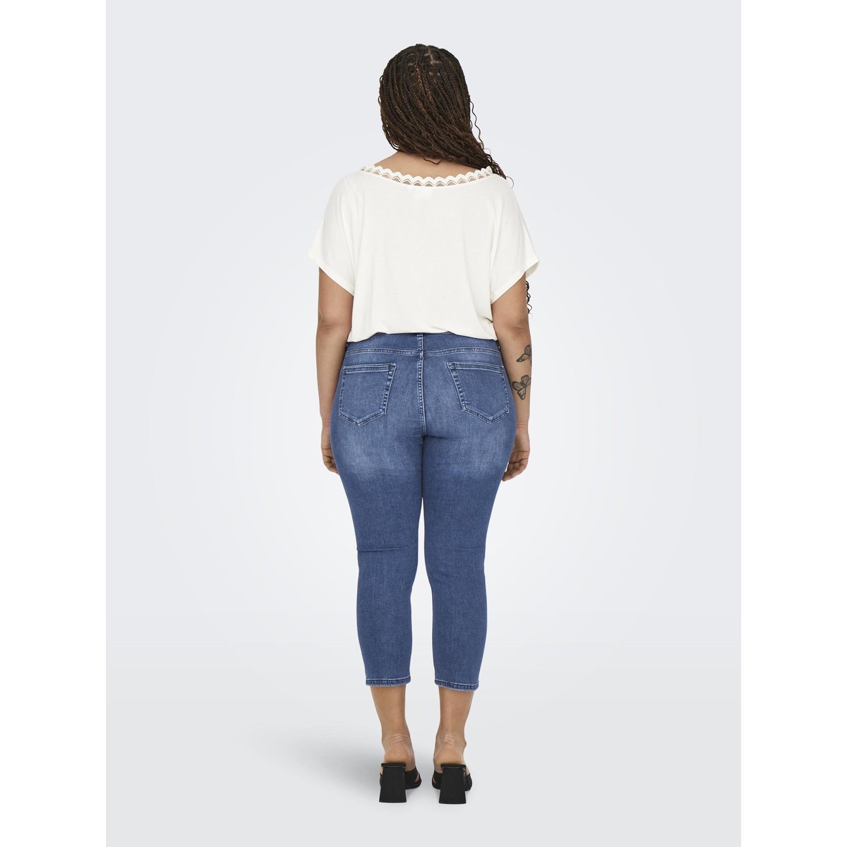 Coupe Regular medium blue denim, ONLY CARMAKOMA