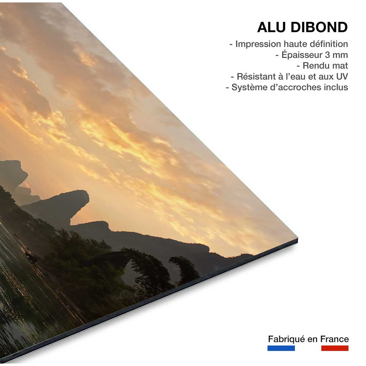 Tableau baie d' halong tableau alu dibond, HEXOA