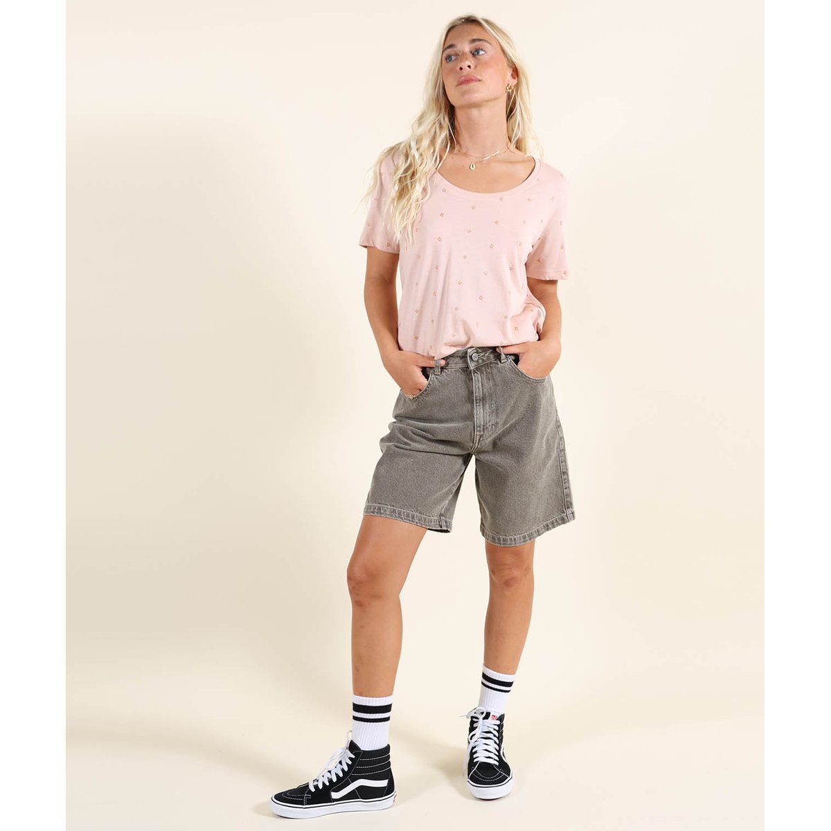 Tee-shirt manches courtes TADORE hazy pink, OXBOW