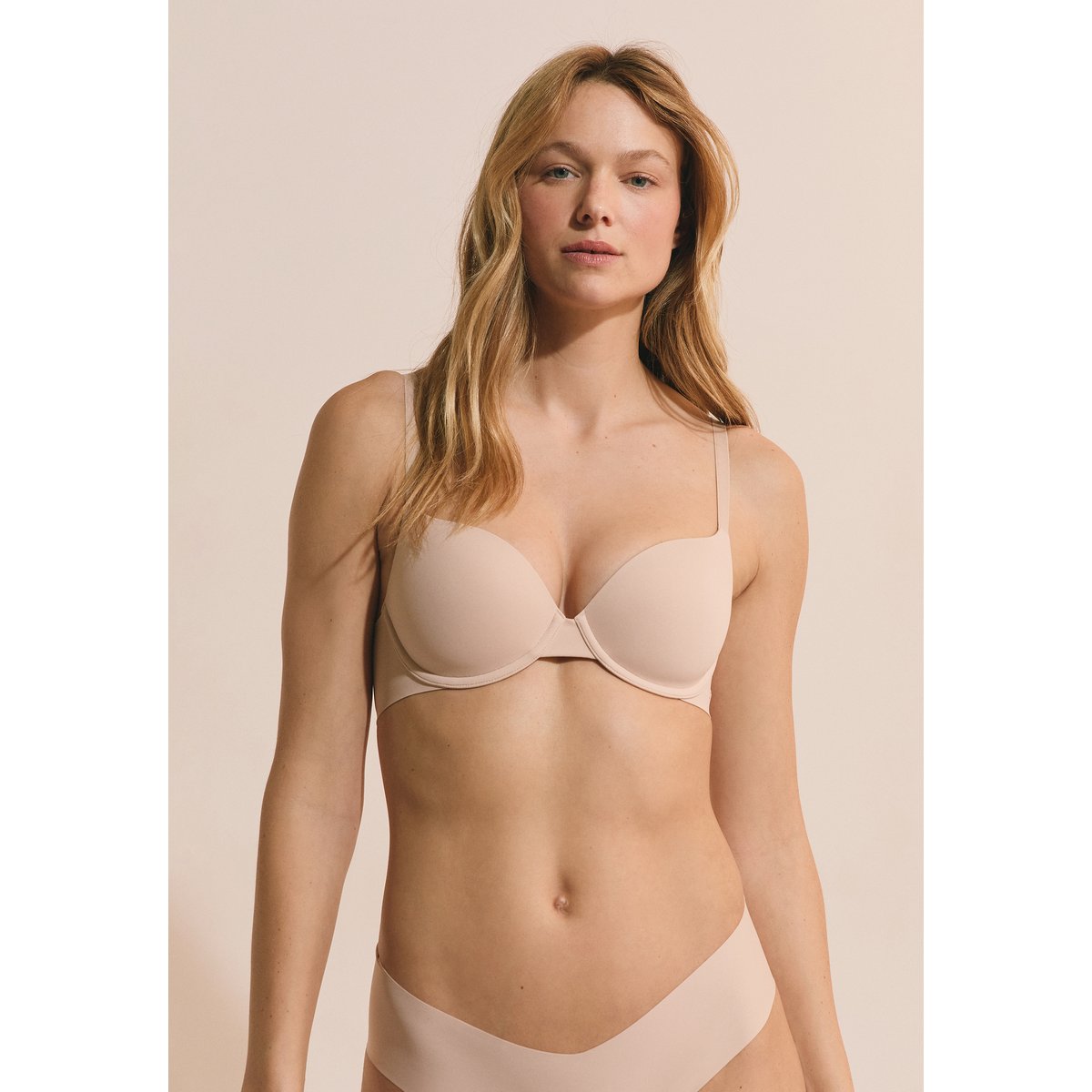 Soutien-gorge N.4 - Le coques fines en microfibre PURE INVISIBLE lin, ETAM
