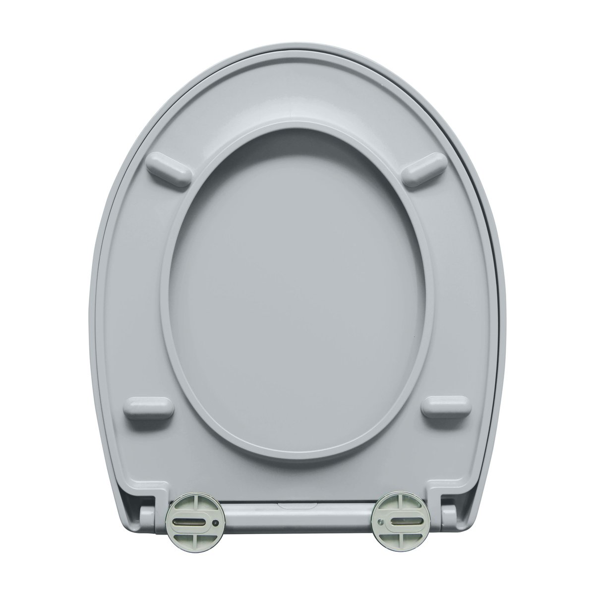 Abattant WC en polypropylène, EASY gris, SENSEA