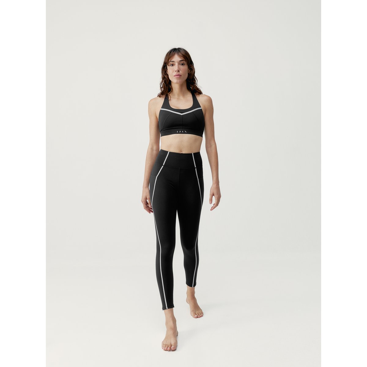 Legging de sport 7/8 Performance LUNA noir, BORN