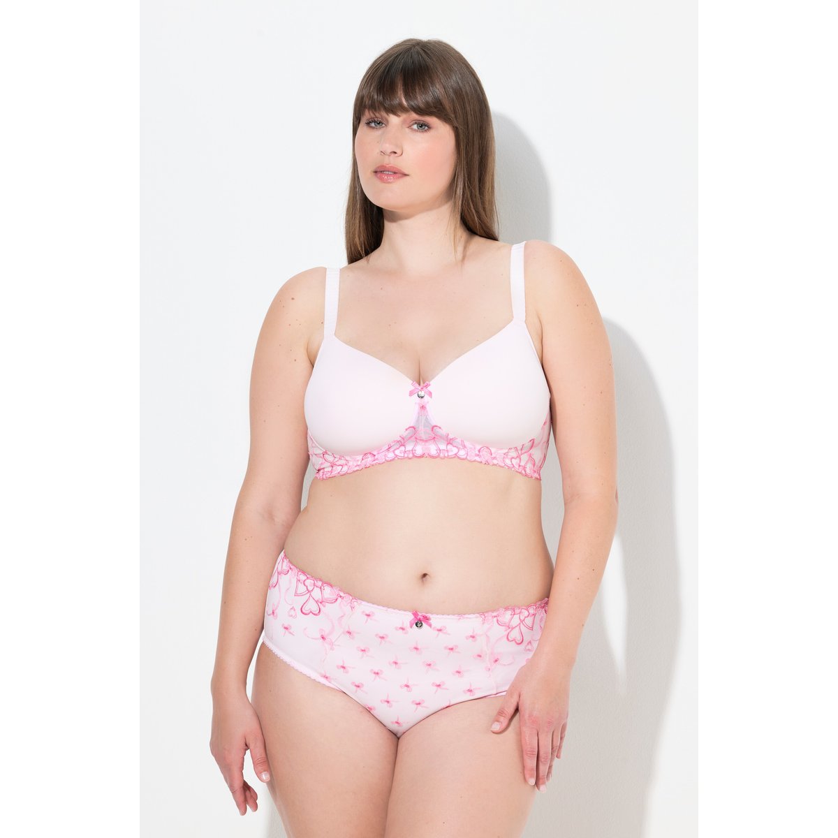Bralette TRUYOU sans armature rose bébé, ULLA POPKEN