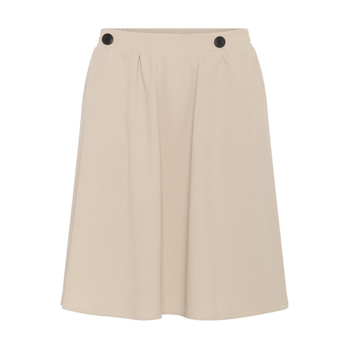 Jupe casual beige feather gray, KAFFE