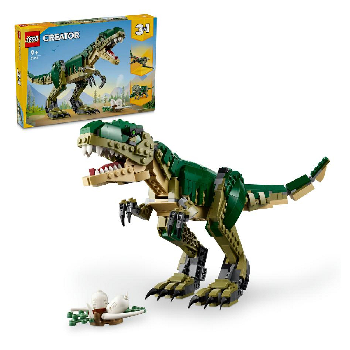LEGO Creator - T. Rex 31151 : Construisez votre Dinosaure Préféré multicolore, LEGO