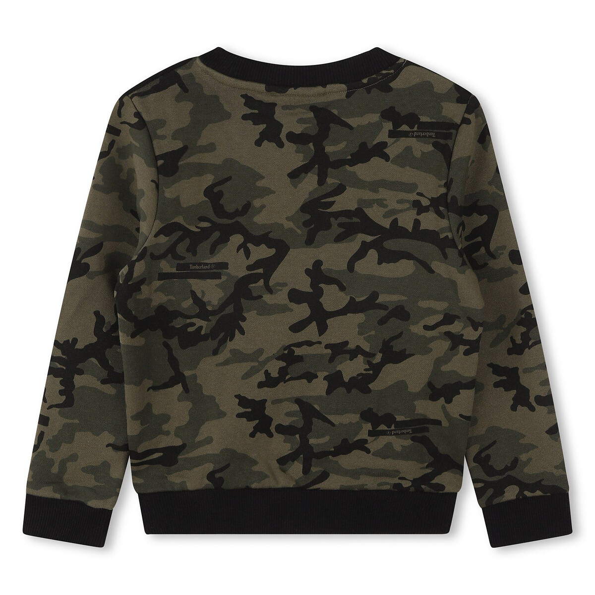 Sweater met ronde hals en lange mouwen camouflage, TIMBERLAND