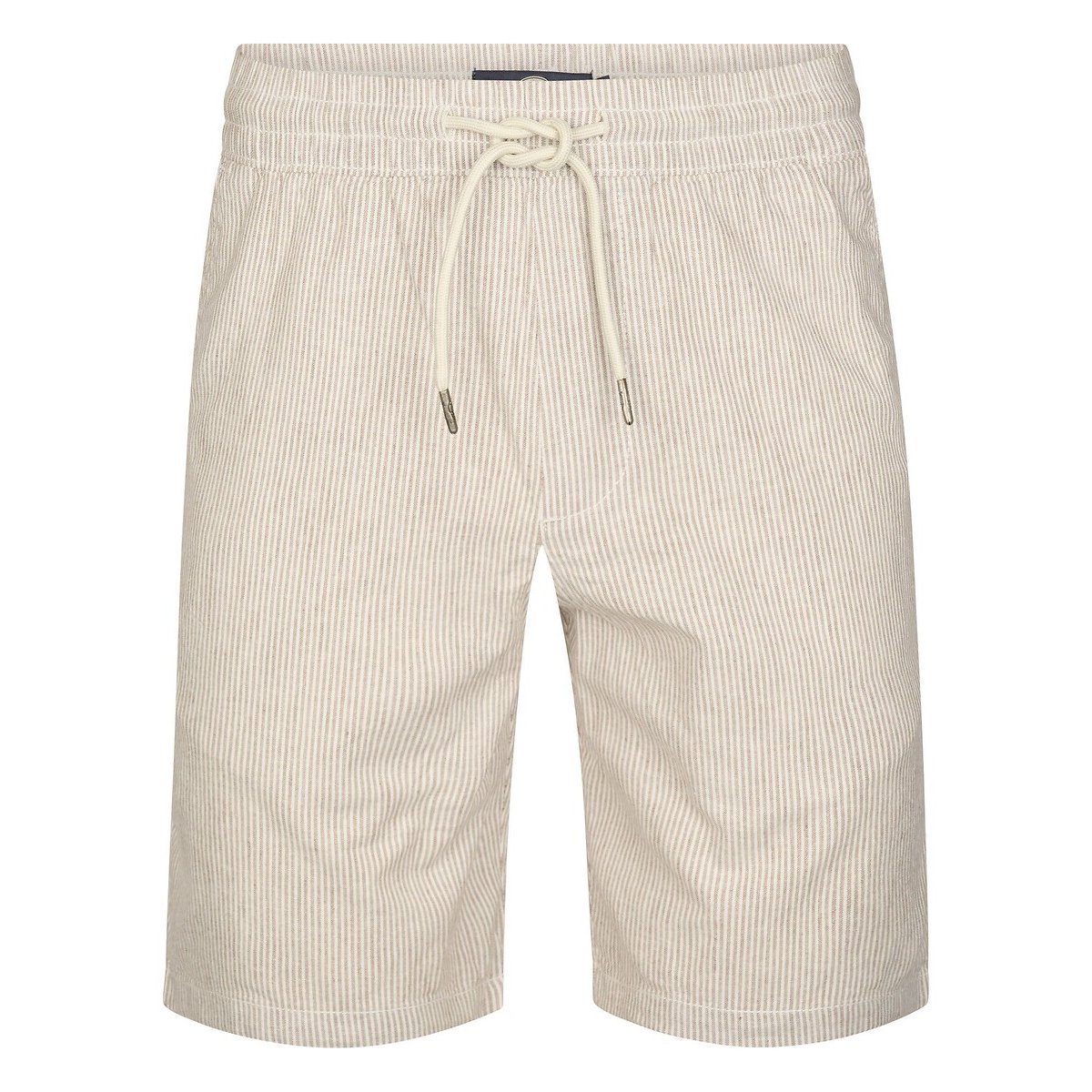 Short chino en lin mélangé beige, PETROL INDUSTRIES