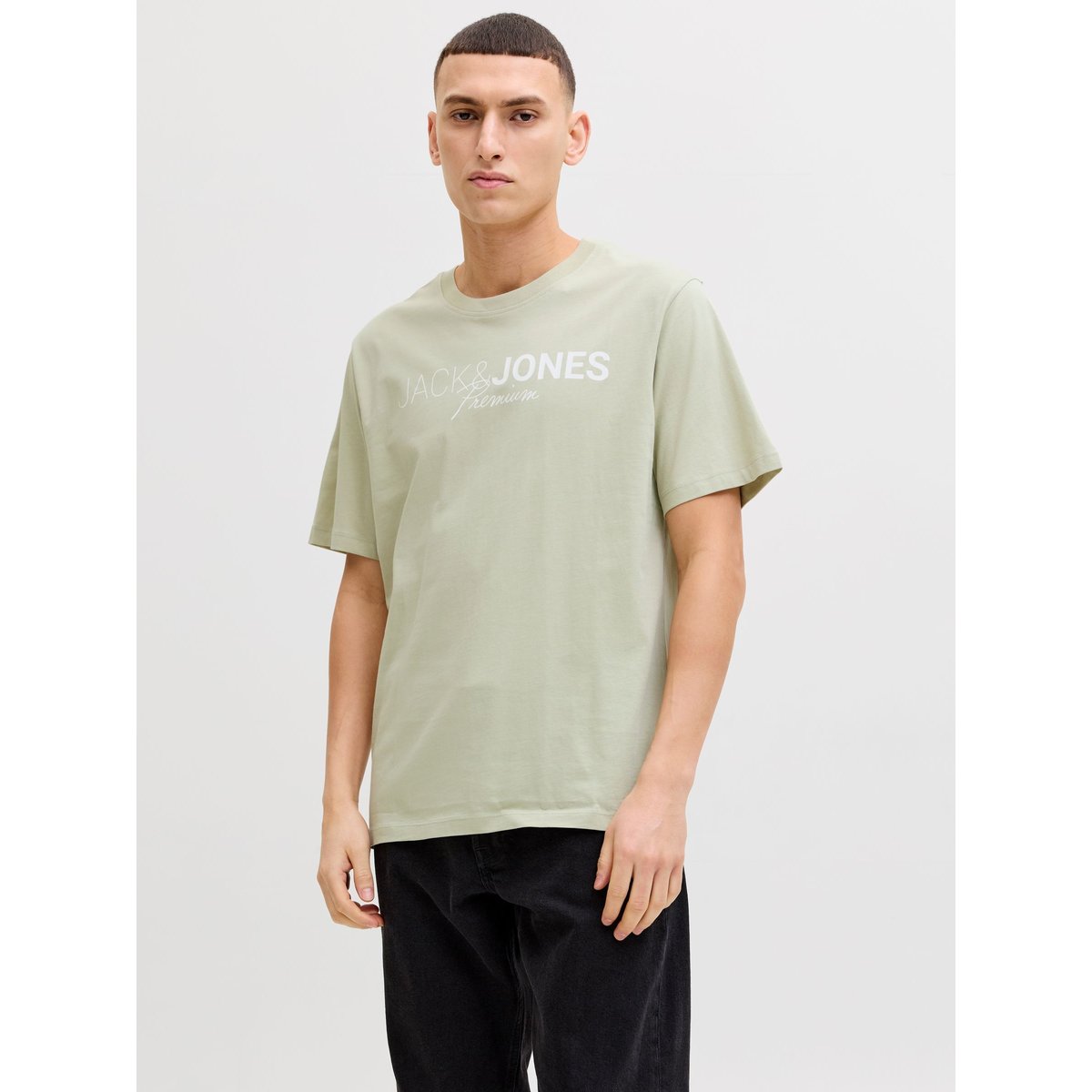 T-Shirt white, JACK & JONES