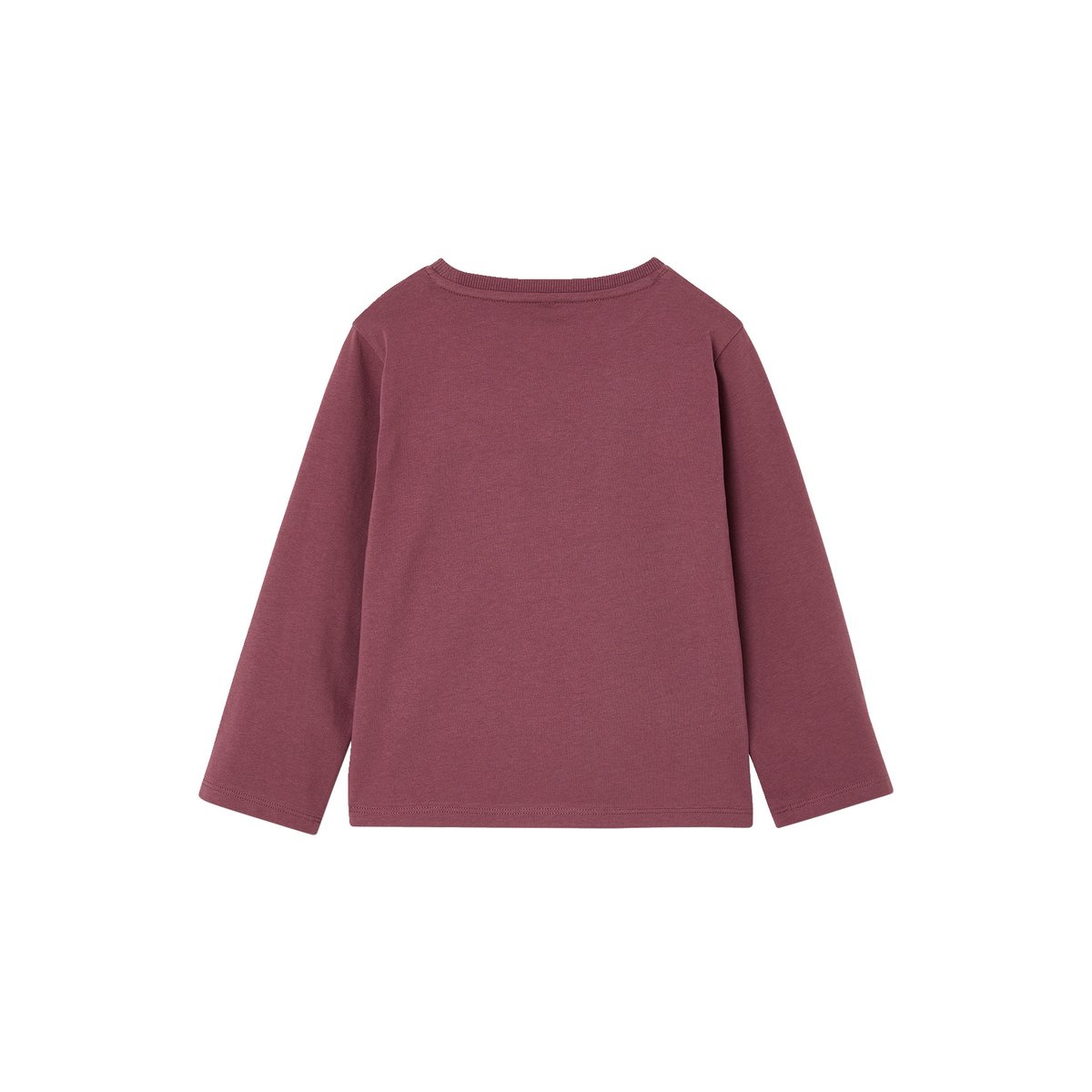 T-shirt manches longues prune, VERTBAUDET