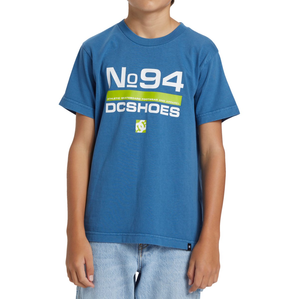 T-shirt à manches courtes NO 94. bleu dark blue enzyme wash, DC SHOES