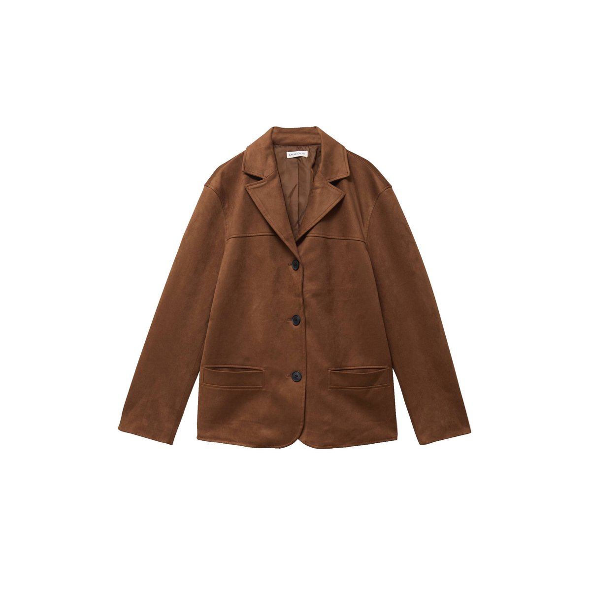 Veste blazer suédine camel, CACHE CACHE