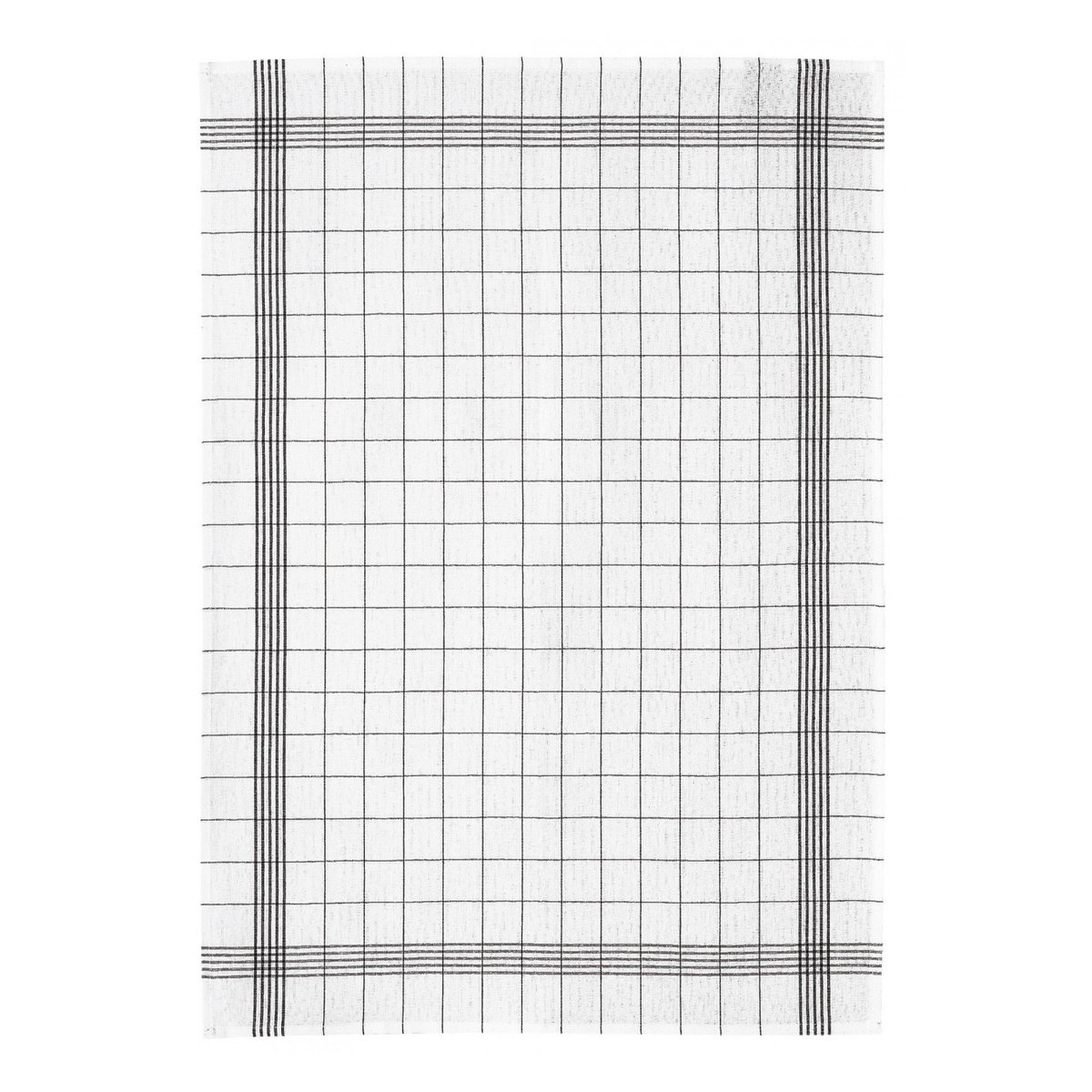 Torchon Metis Carreaux noir, WINKLER