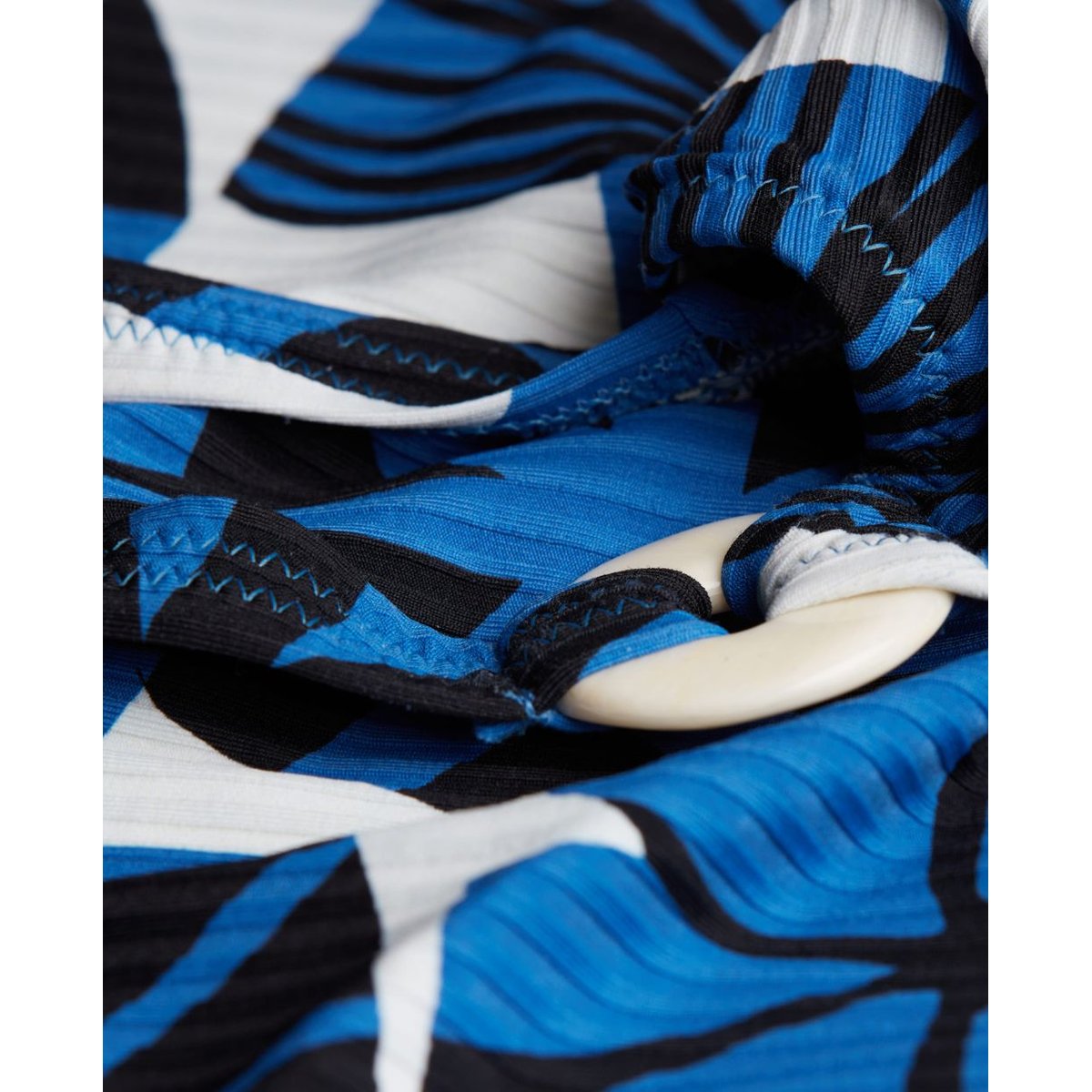 Maillot de bain de maternité Osaka bleu, CACHE COEUR