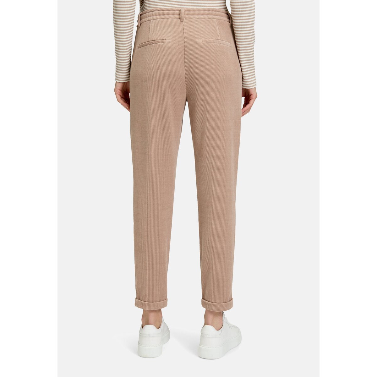 Pantalon casual avec structure powder pearl, BETTY & CO