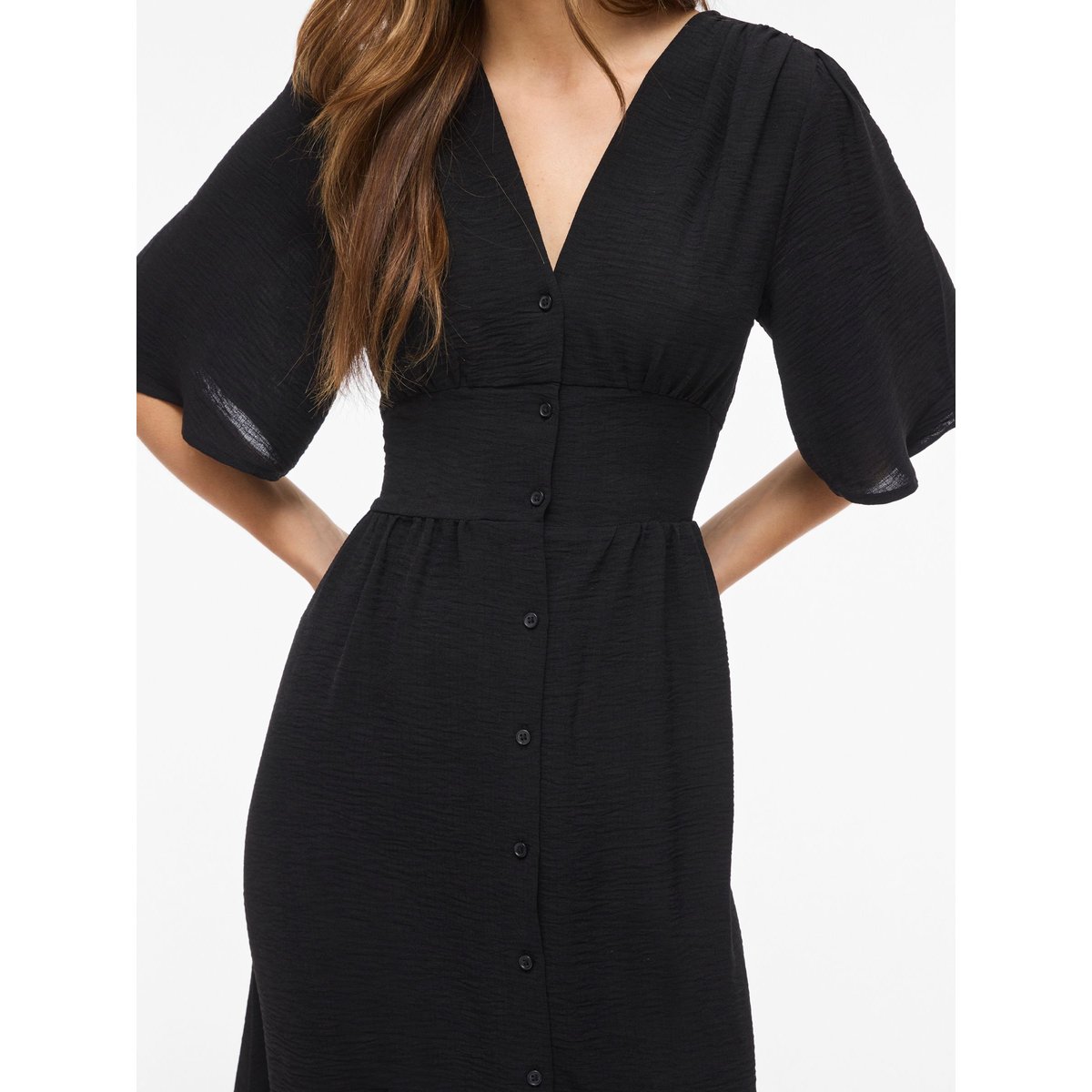 Robe Mi-Longue noir - black1, VILA