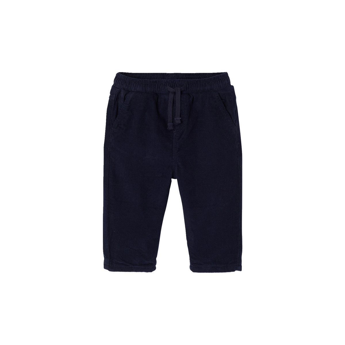 Pantalon velours marine, VERTBAUDET