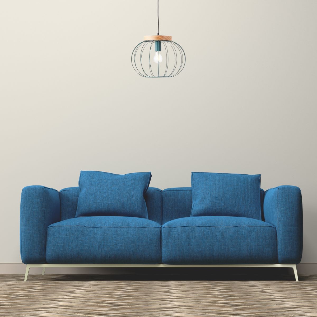 Suspension    SORANA bleu turquoise, BRILLIANT