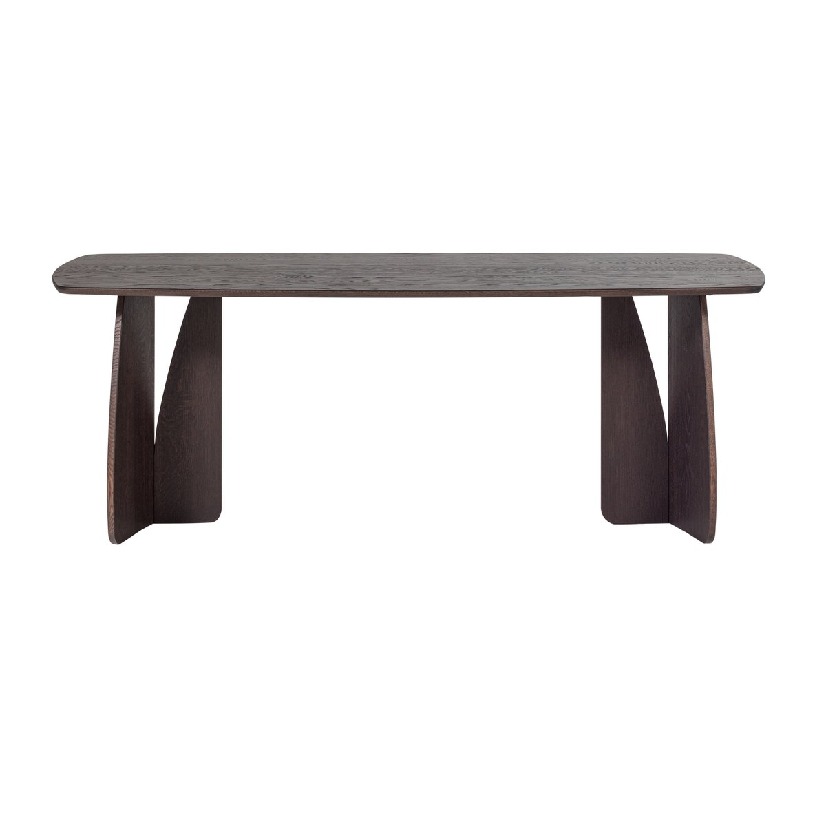 Table à manger en bois de chêne VEERE marron, WOOOD