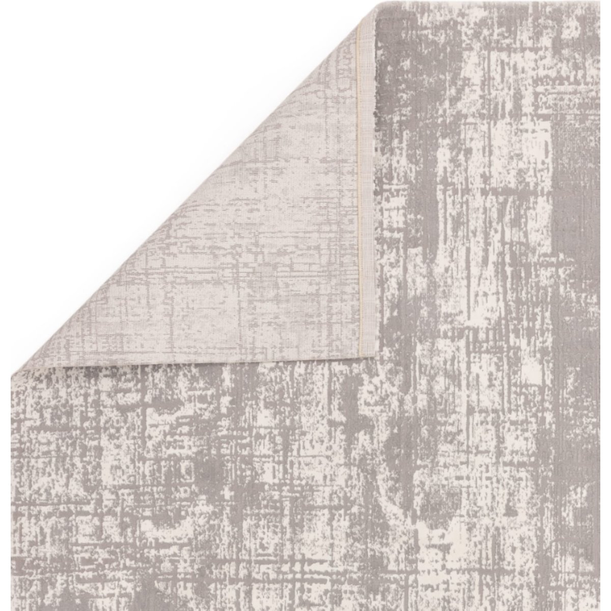 Tapis moderne salon et chambre ZUKA SYNO gris, NOVATREND
