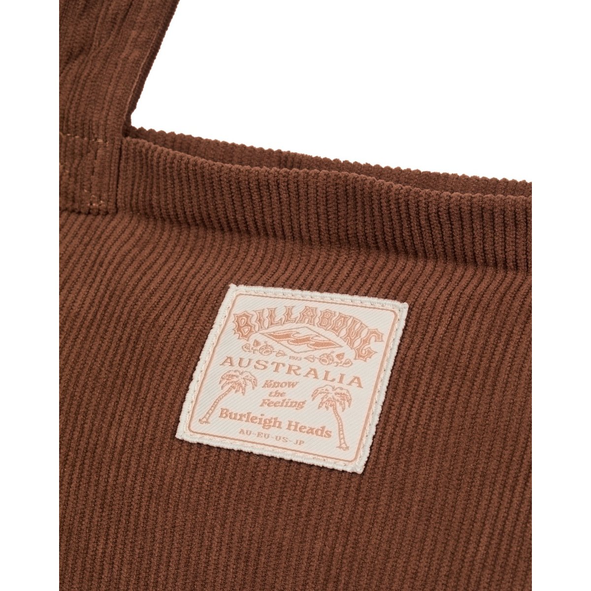 Sac tote en velours côtelé braun brownstone, QUIKSILVER