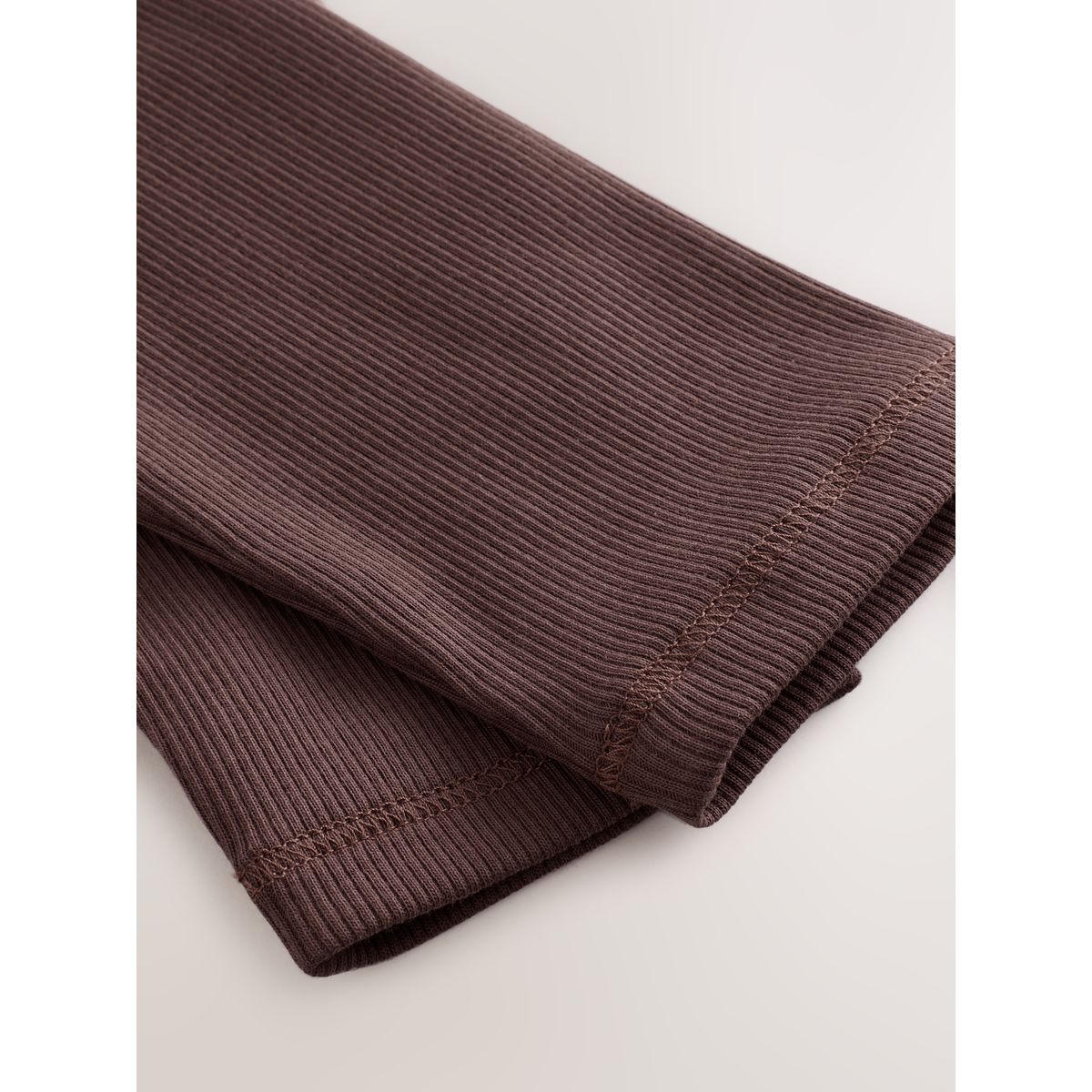Cardigan côtelé à manches longues, lot de 2 crème/brun, NEXT