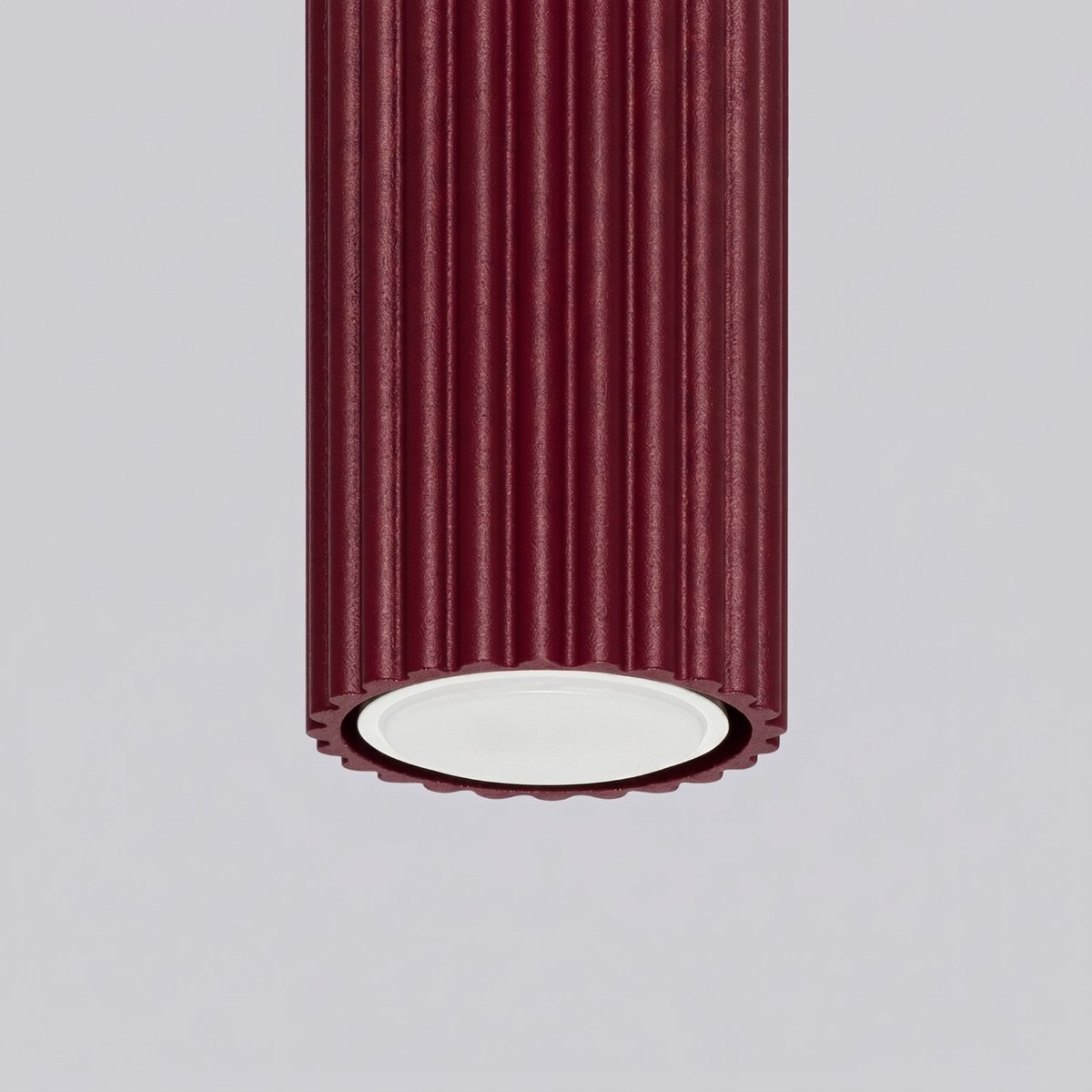 Plafonnier Aluminium Bourgogne GU10 1 Karbon bourgogne, EDEN